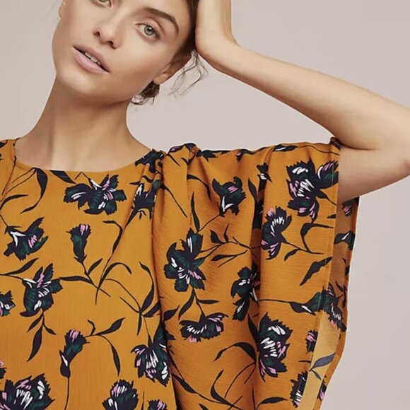 NWT Anthropologie Tia Printed Blouse by Isla Maude​ - Picture 3 of 7